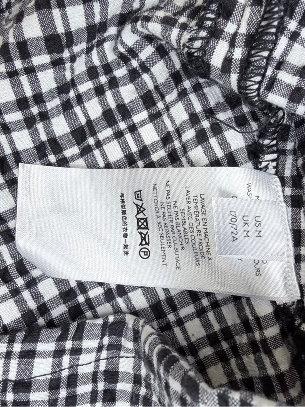 BDG Black & White Plaid Mini Skirt - Picture 8 of 8